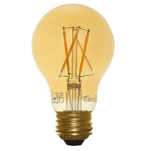 Filament Dimmable Clear Led Light Bulb, Warm White - 2400k