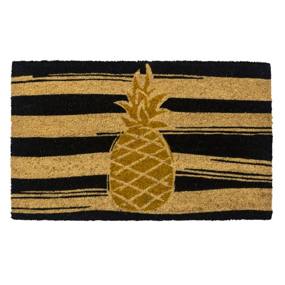 P2175 Golden Pineapple Non Slip Coir Doormat