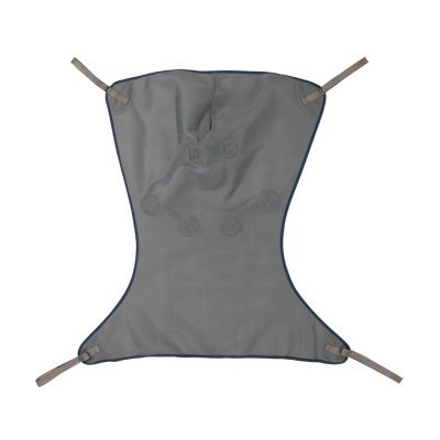 Comfort Spacer Sling, Gray With Navy Binding - Small