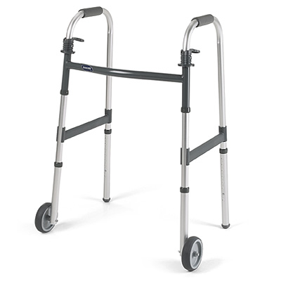 Invacare 6291-jr3f Dual Release Junior Walker With 3 In. Fixed Wheels