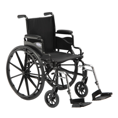 Invacare 9sl-pto-34745 9000 Sl 16 X 16 In. Adult Wheelchair With Desk Arm, Black Height 15 - 17 In.