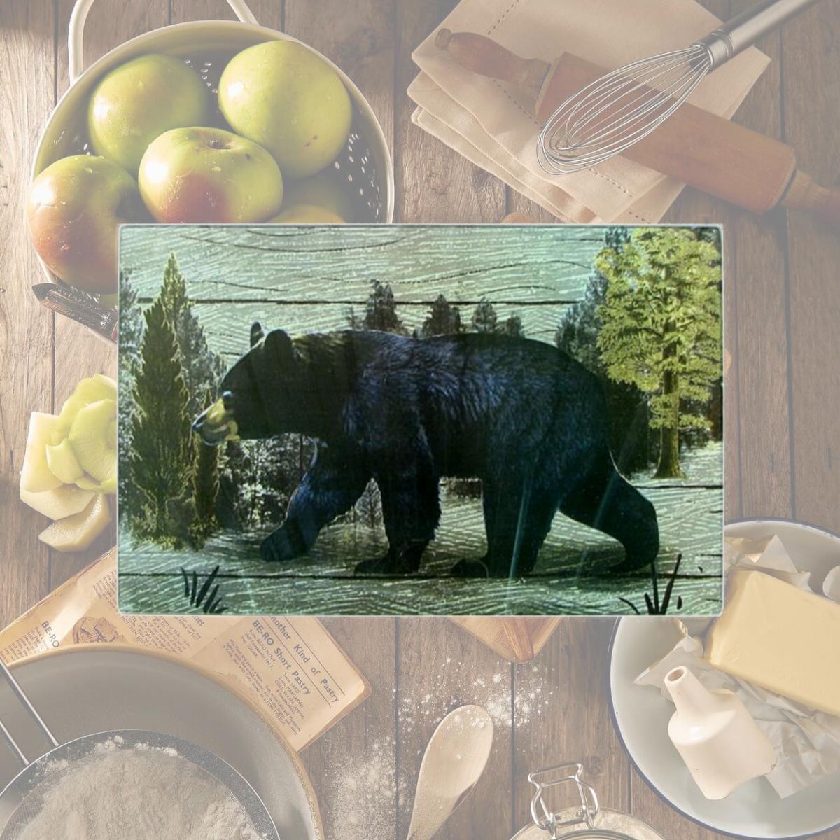 Picture of IWGAC 0126-60049 Bear Cutting Board-Hot Pad