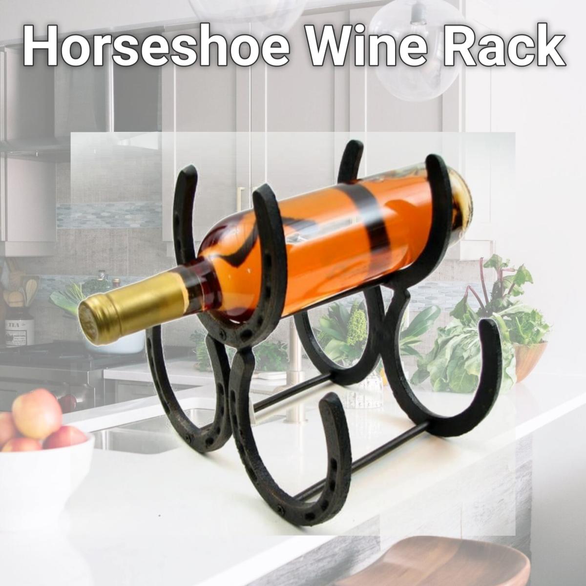 Picture of Horseshoe Wine Rack