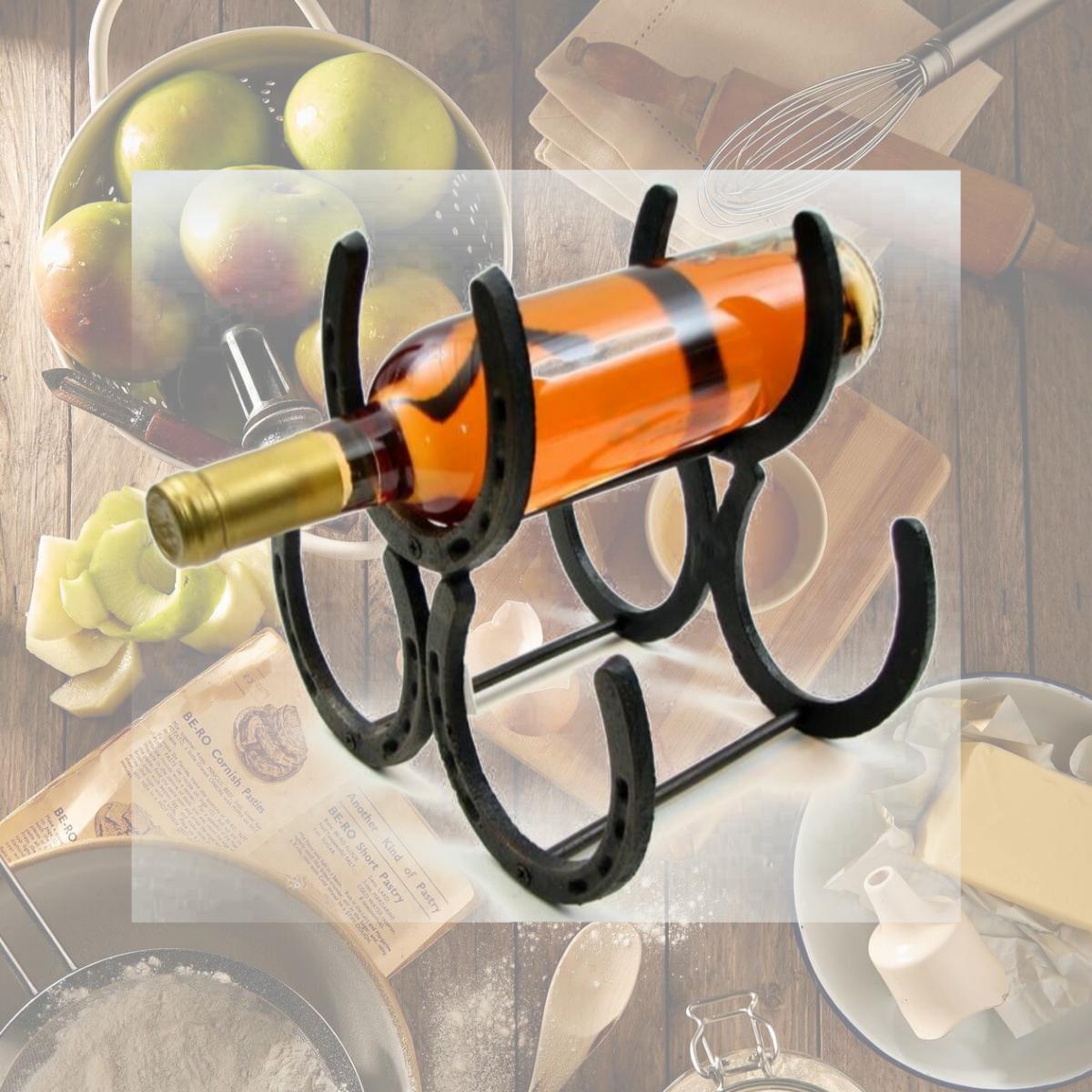 Picture of Horseshoe Wine Rack