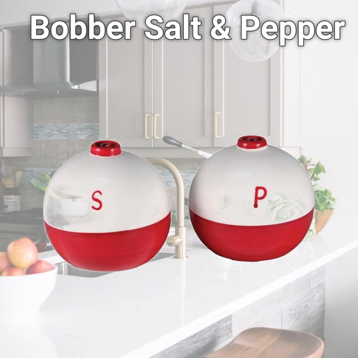 Picture of International Wholesale Gifts 017-519 Bobber Salt & Pepper