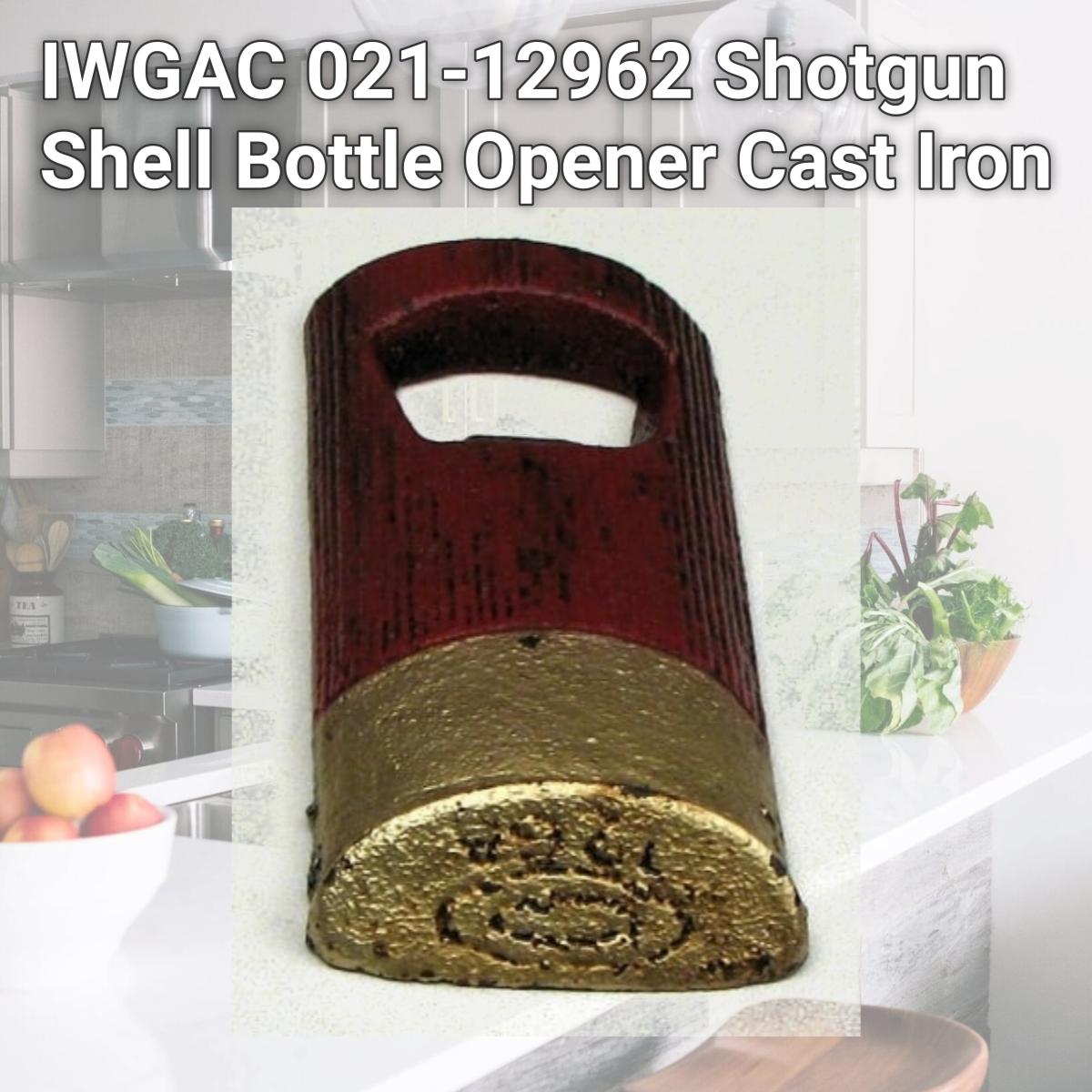 Picture of IWGAC 021-12962 Shotgun Shell Bottle Opener Cast Iron