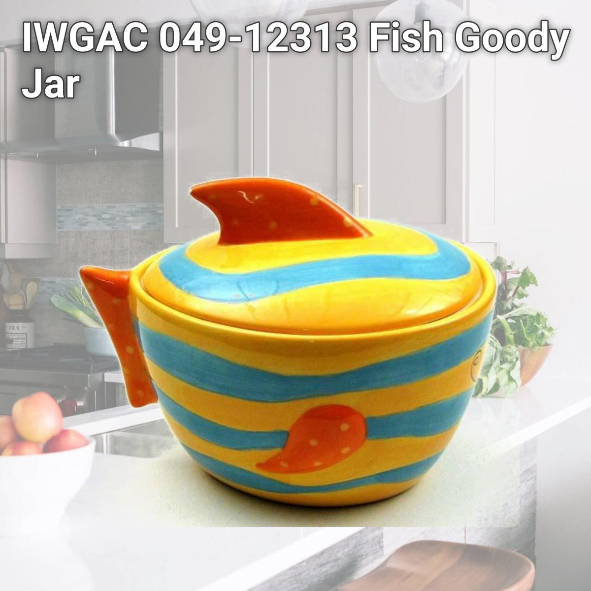 Picture of IWGAC 049-12313 Fish Goody Jar