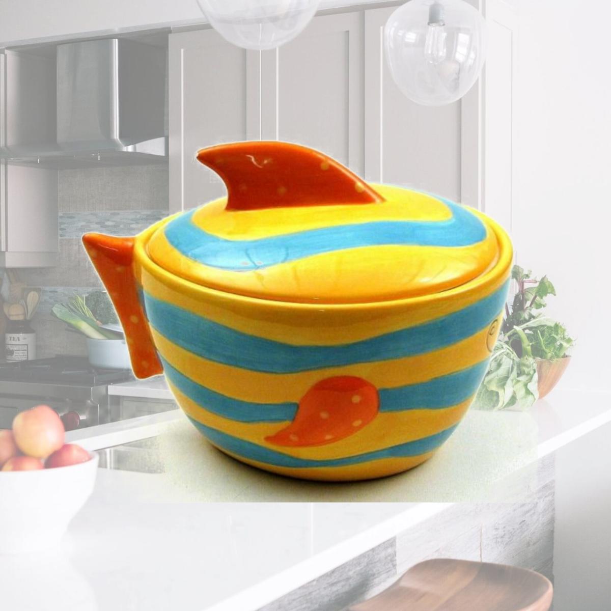 Picture of IWGAC 049-12313 Fish Goody Jar