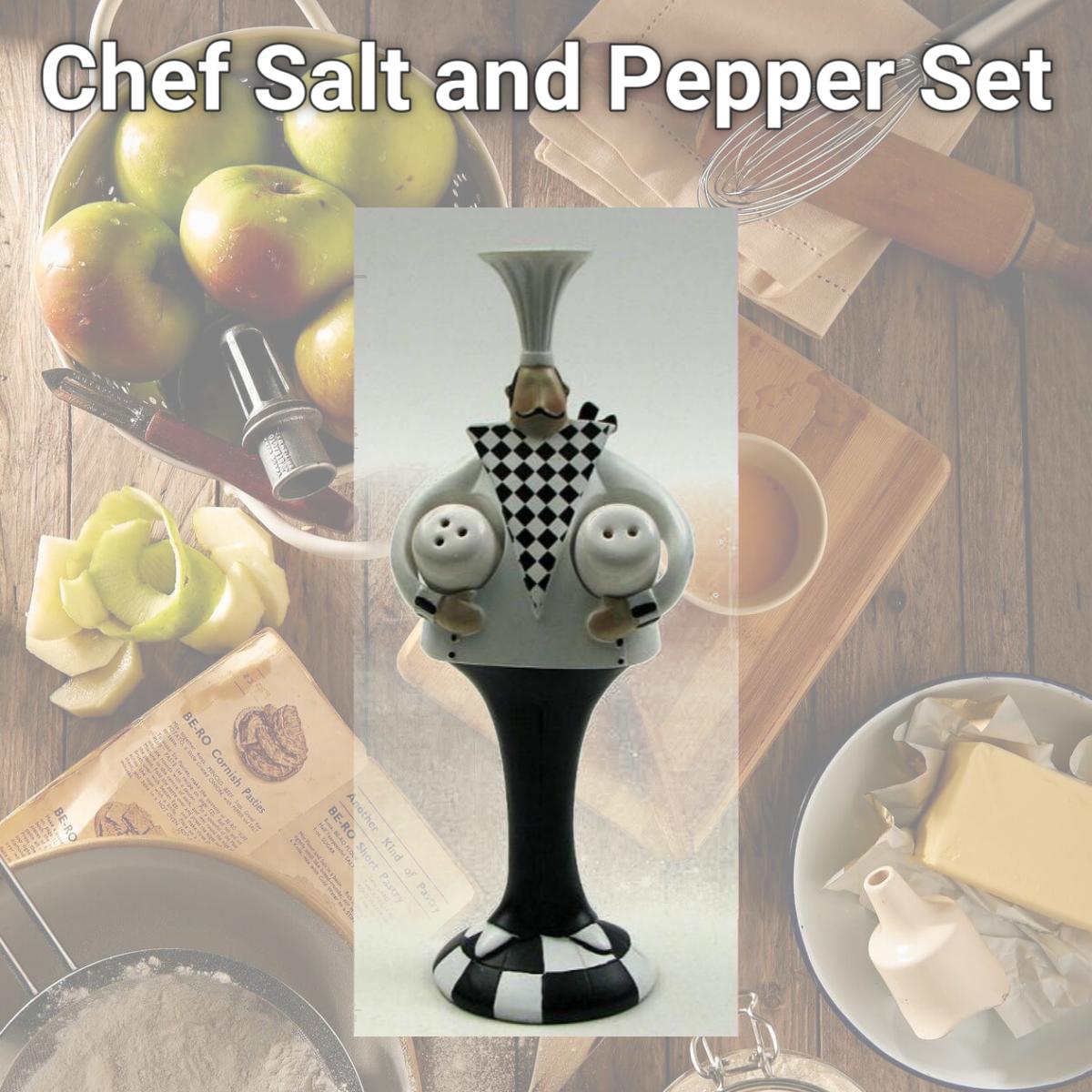Picture of Chef Salt and Pepper Set