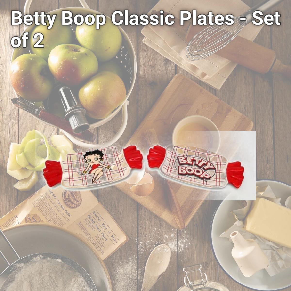 Picture of Betty Boop Classic Plates - Set of 2