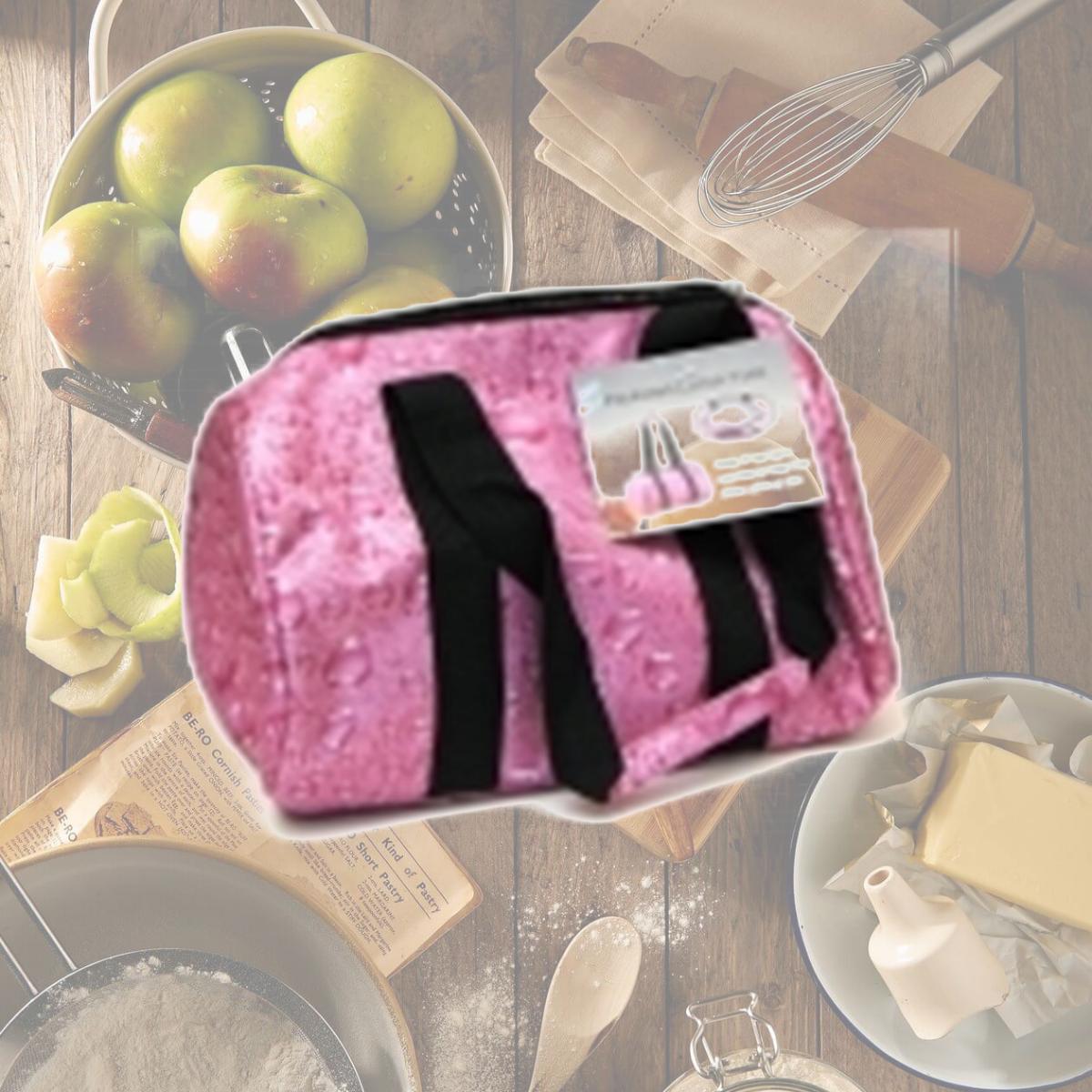 Picture of IWGAC 049-29546 8.5"H Pink Lunch Bag