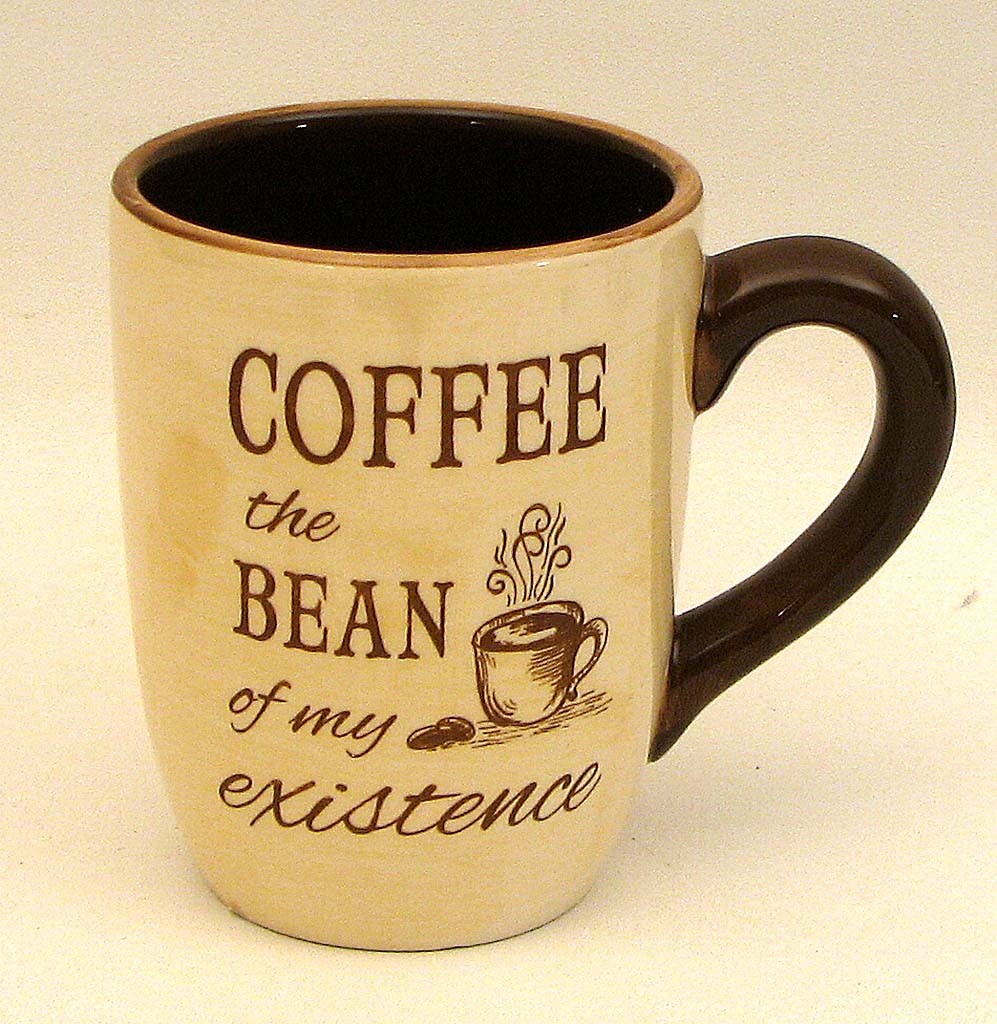 049-15141c Coffee Mug The Bean Of My Existence - Brown