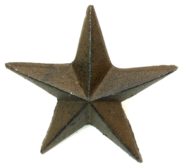 0170j-02110 Cast Iron Nail Star - Large, Set Of 12
