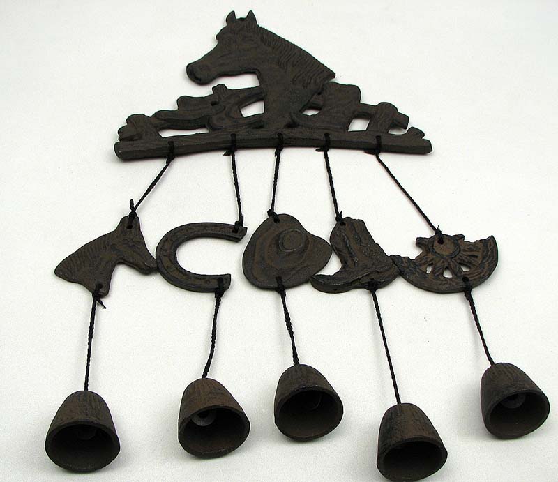0170k-02087 Horse Bell Wind Chime