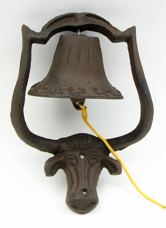 0170k-12028 Cast Iron Cow Bell