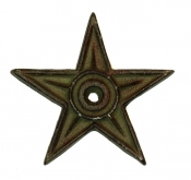 0170k-02106 Cast Iron Star - Center Hole Large - Pack Of 6