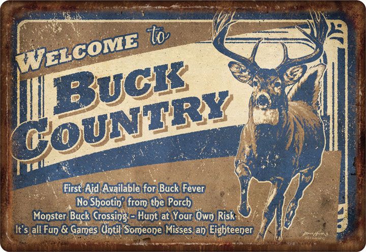 017-1534 Welcome To Buck Country