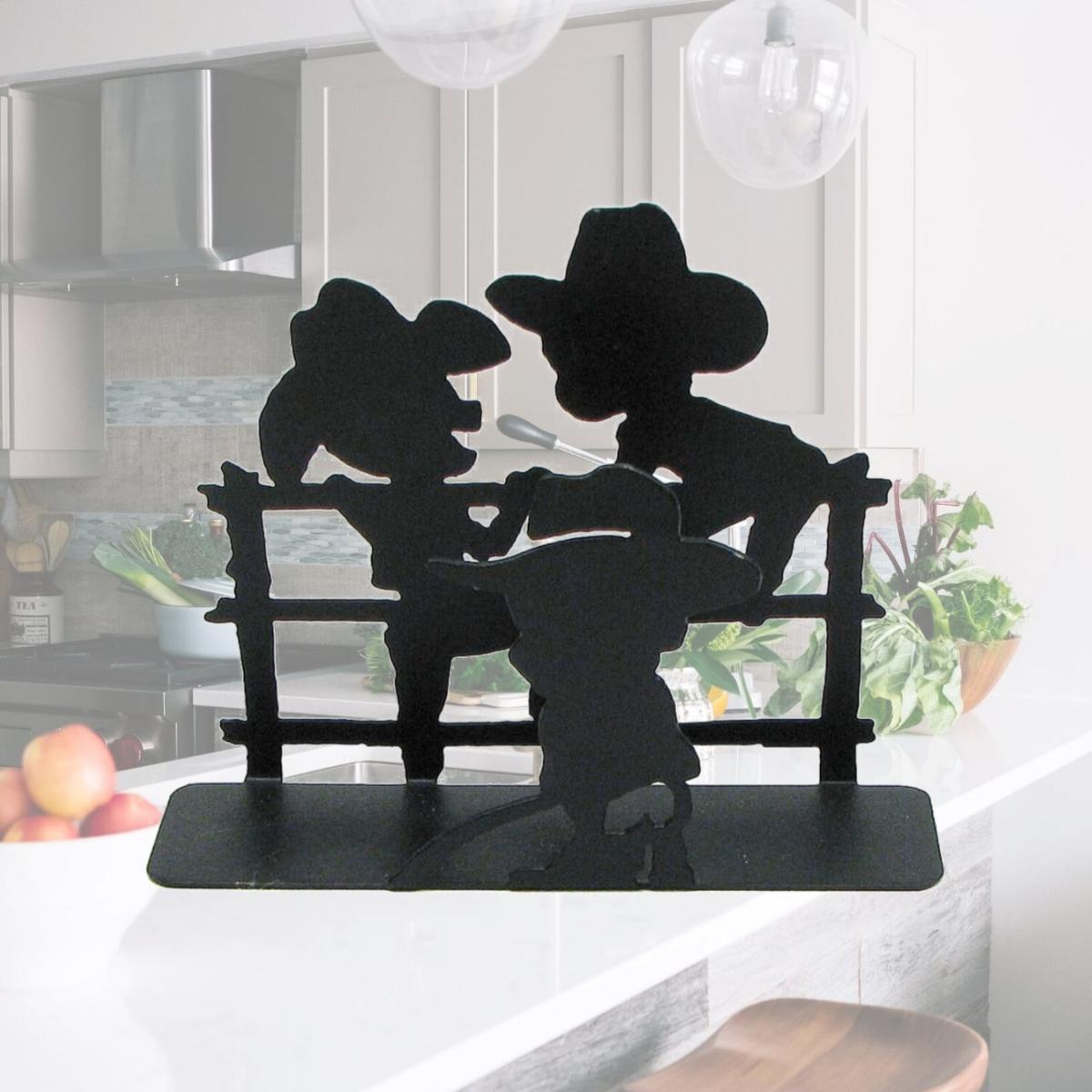 Picture of IWGAC 0170-16019 Cowboy Napkin & Letter Holder