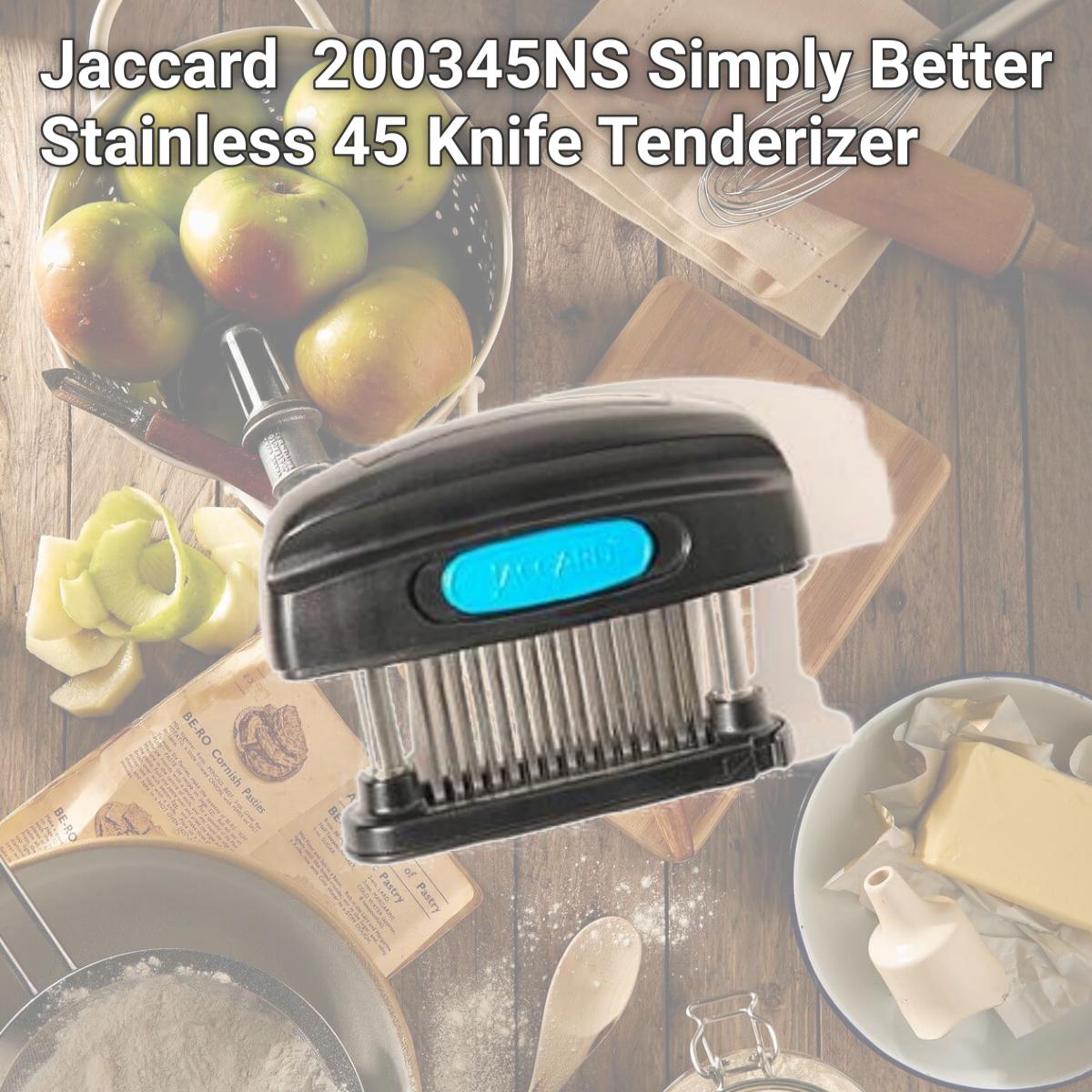 Picture of Jaccard  200345NS Simply Better Stainless 45 Knife Tenderizer