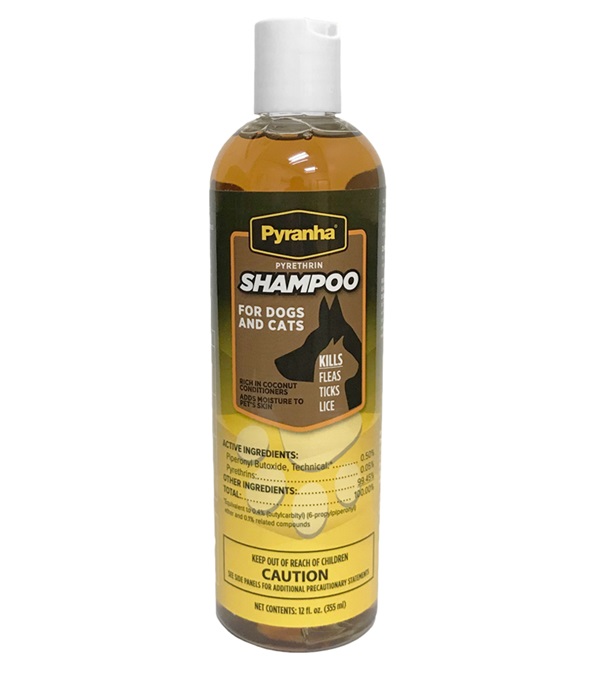3308 Pyrethrin Shampoo For Dogs & Cats - 12 Oz