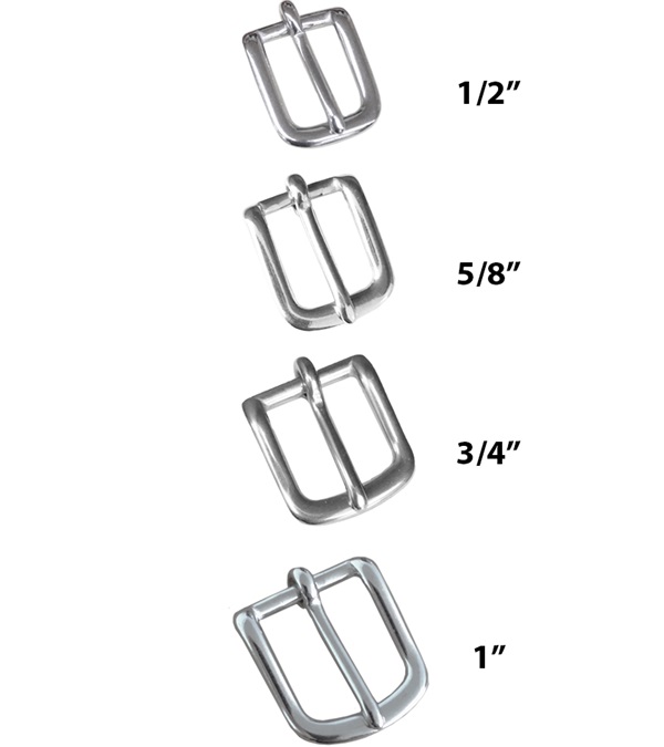 12-1-2-ss Stainless Steel Buckle - 0.50 In.