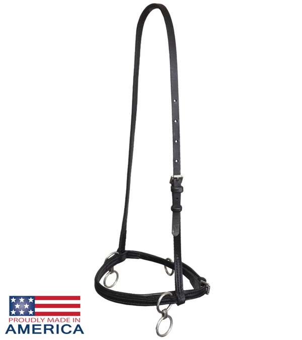 Fw3116 Leather Two-ring Race Halter