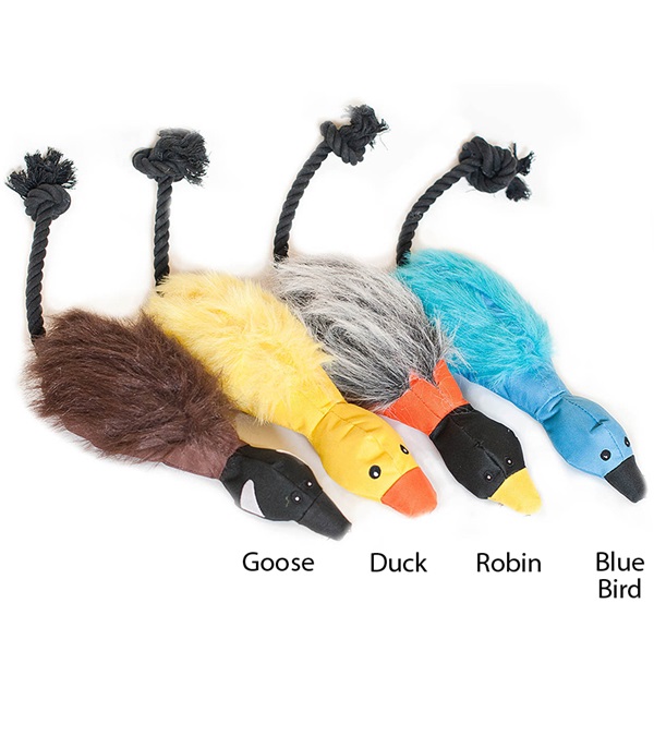 2731-dk Throw A Bird Plush Dog Toy For Duck