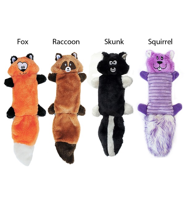 2725-sk Zingy Plush Dog Toy For Skunk