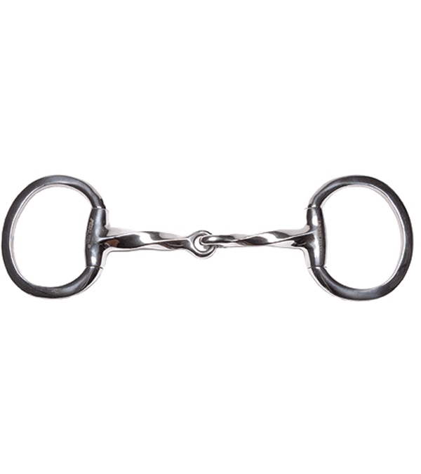 Twisted Eggbutt Snaffle Bit