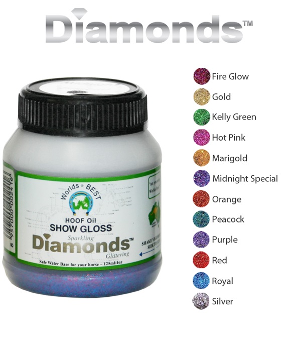 3132-pu Diamonds Show Gloss, Purple - 4 Oz