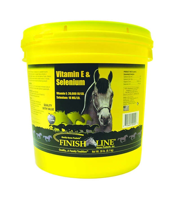 Finish Line 3172 Vitamin E & Selenium Horses Diet - 20 Lbs