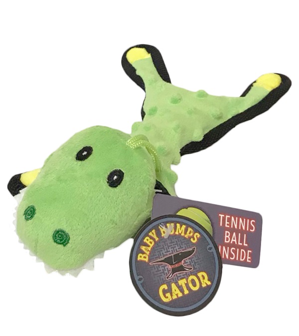 54355 Baby Gator With Tennis Ball & Rope