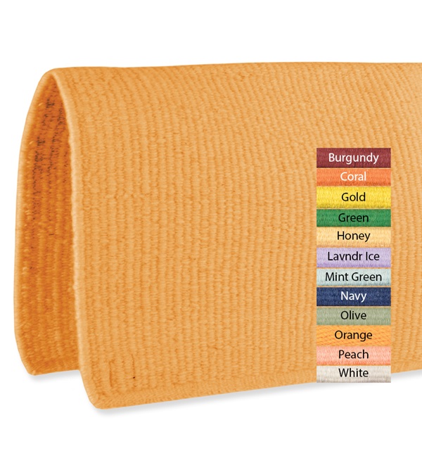10224-or Wool Show Blanket - Orange