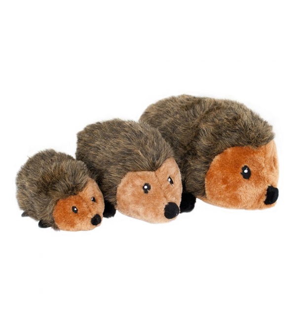 2736-sm Hedgehog Plush Dog Toy - Small