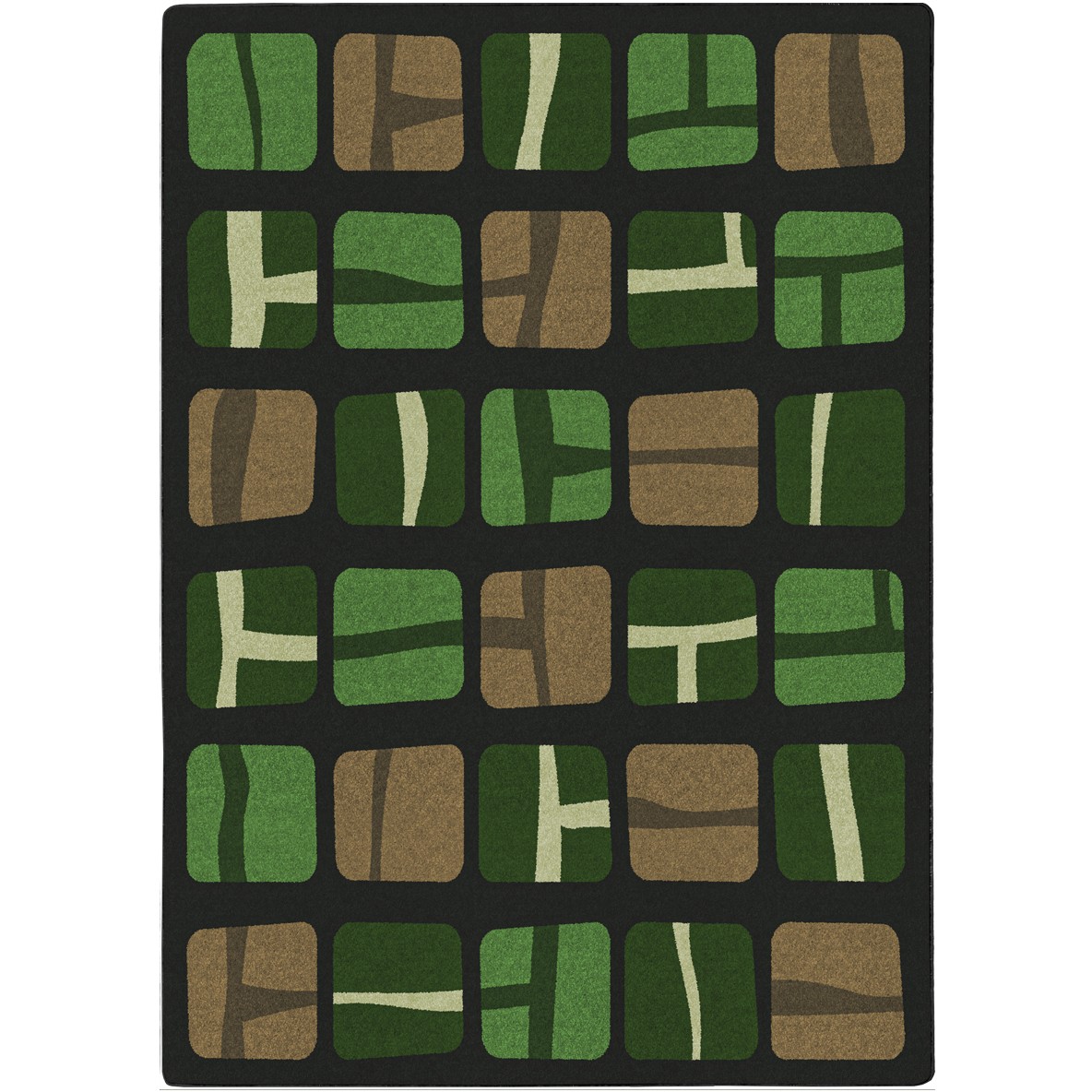 UPC 015961749943 product image for 2098G-01 10 ft. 9 in. x 13 ft. 2 in. BioBlocks Children Area Rug  Meadow | upcitemdb.com