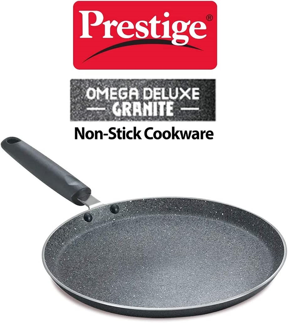 Picture of Prestige PRGK250 Prestige 250mm Omega Deluxe Granite Omni Non-Stick Dosa Tava/Griddle, 10'