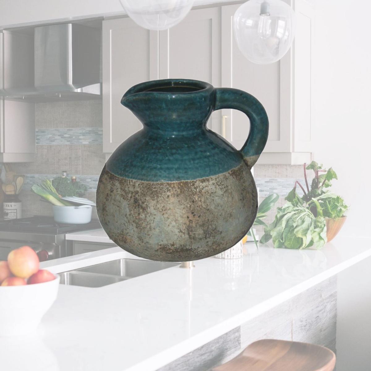 Picture of Jeco HD-HA063 Ceramic Pitcher, Multi Color