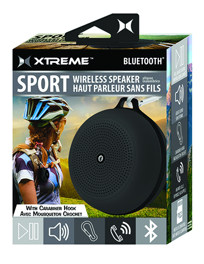 UPC 805106203566 product image for Xtreme XBS9-1009-BLK Sport Bluetooth Speaker - Black | upcitemdb.com