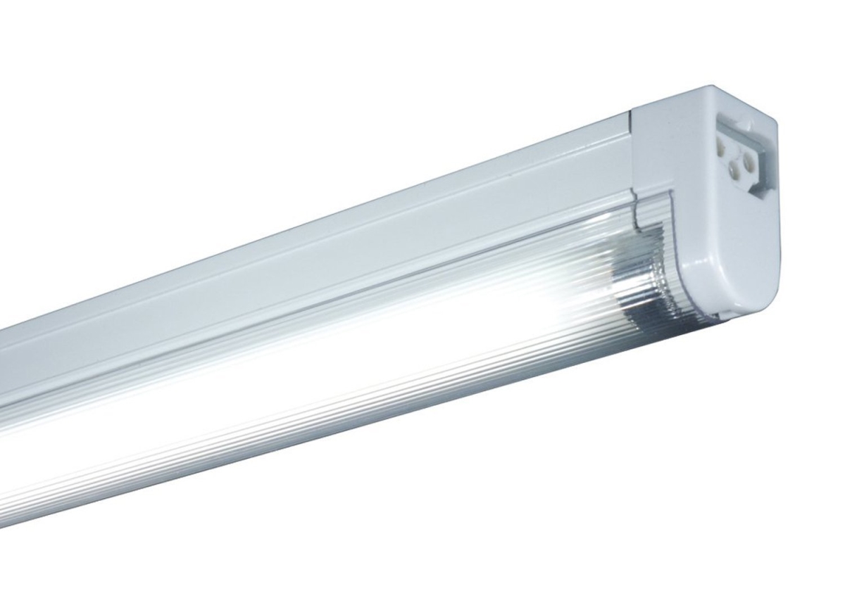 Jesco Lighting Sg4a-12sw-64-s T4 Sleek Plus Fluorescent Undercabinet Fixture With Rocker Switch - Silver