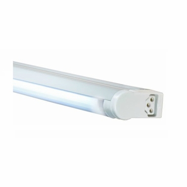 Jesco Lighting Sg5a-35sw-64-wh 3 Wire Grounded Adjustable T5 Sleek Plus-fluorescent Undercabinet Fixture, 35w