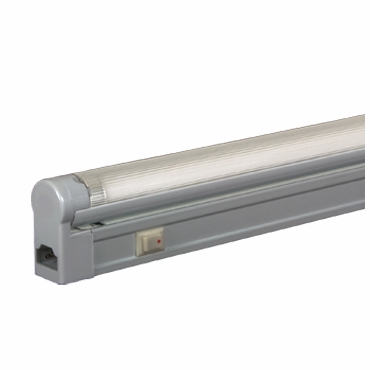 Jesco Lighting Sg5a-21sw-64-sv 3 Wire Grounded Adjustable T5 Sleek Plus - Fluorescent 21w Undercabinet Fixture, Silver