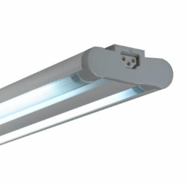 Sg5at-28-64-sv 3 Wire Grounded Twin Adjustable T5 Sleek Plus - Fluorescent 28w Undercabinet Fixture, 3000k - Silver