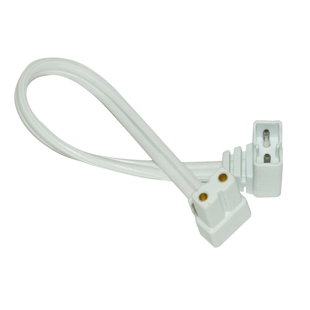 Jesco Lighting Sp-cc12l 2-wire Right Angle Connecting Cable With 2-prong Plug