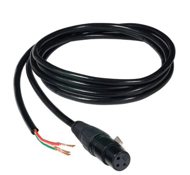 Jescolighting LCC-XLR3-EXT-32-HW Dmx Hard Wire Extension Cable - 32 ft. Jescolighting LCC-XLR3-EXT-32-HW Dmx Hard Wire Extension Cable - 32 ft.