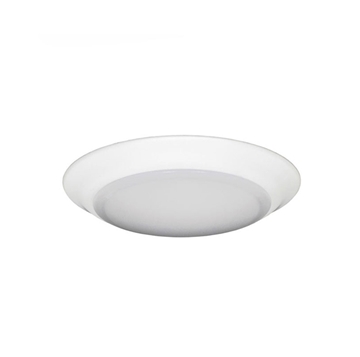 Jesco Lighting Cm405m-4090-bn 6 In. Plastic Round Ceiling Disc Light 40, Brushed Nickel - 120v
