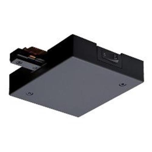1200w End Feed Connecter - Black