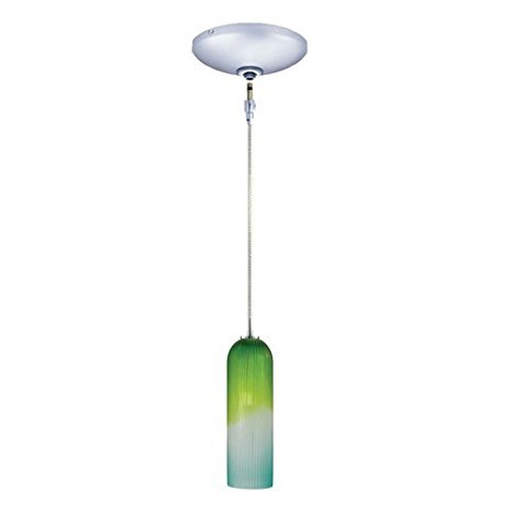 Jesco Lighting Kit-qap411-bugnch Glossy Cased Glass, Opal Matte - Blue & Green