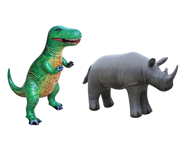 Jc-d022 T-rex & Rhino