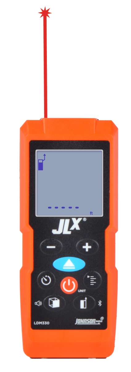 Ldm330 330 Ft. Jlx Angle Sensor & Bluetooth Laser Distance Meter