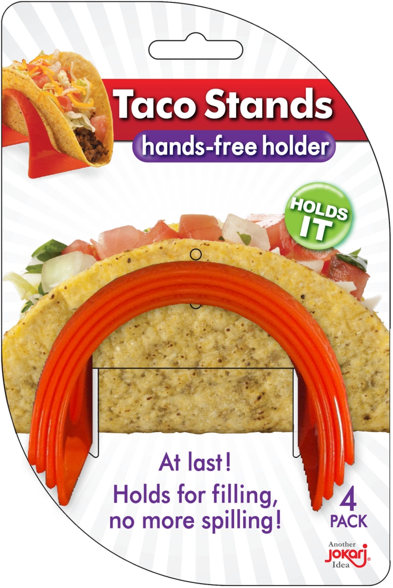 240060p6 Cocina Collection Ez-fill Taco Stands - 4 Per Pack, Pack Of 6